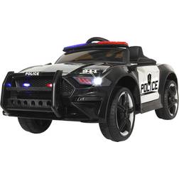 Jamara US Police Car, 4 hjul, Sort [Levering: 2-3 dage]